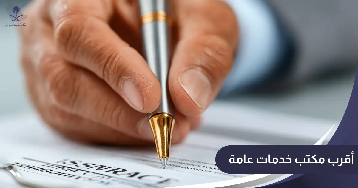 أقرب مكتب خدمات عامة